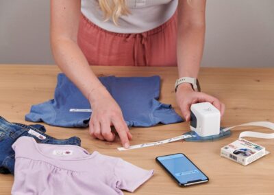 COLOP e mark GO usecase ribbonguide labletextile1